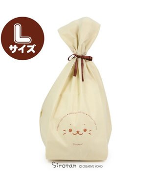 Mother garden しろたん ギフトラッピング巾着袋 Lサイズ  (同梱のみ)