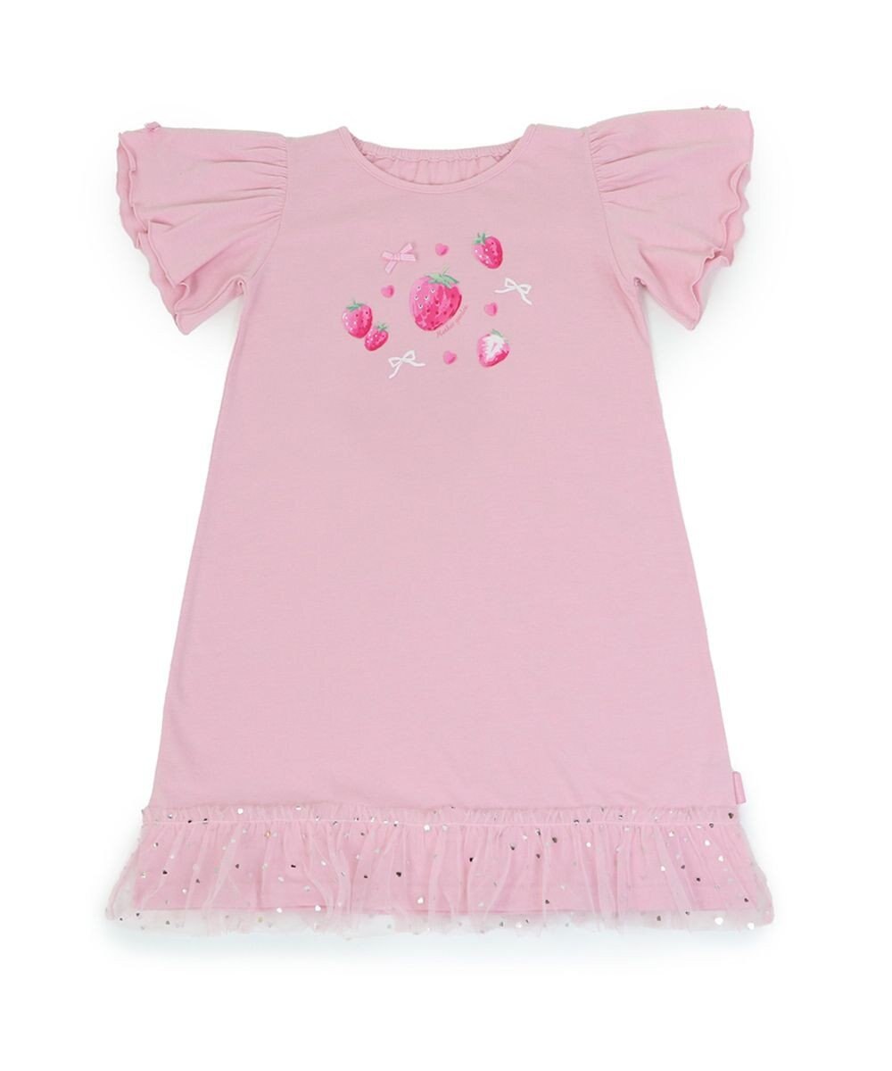 Mother garden マザーガーデン フリル袖 ワンピース Ｍ/L サイズ 100～120cm 120～140cm 《ユニコーン/野いちご》 