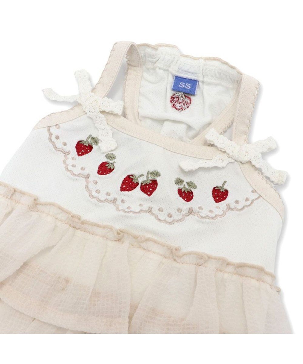 PET PARADISE ペットパラダイス エコメッシュ キャミソール 《苺刺繍》 中型犬 大型犬 