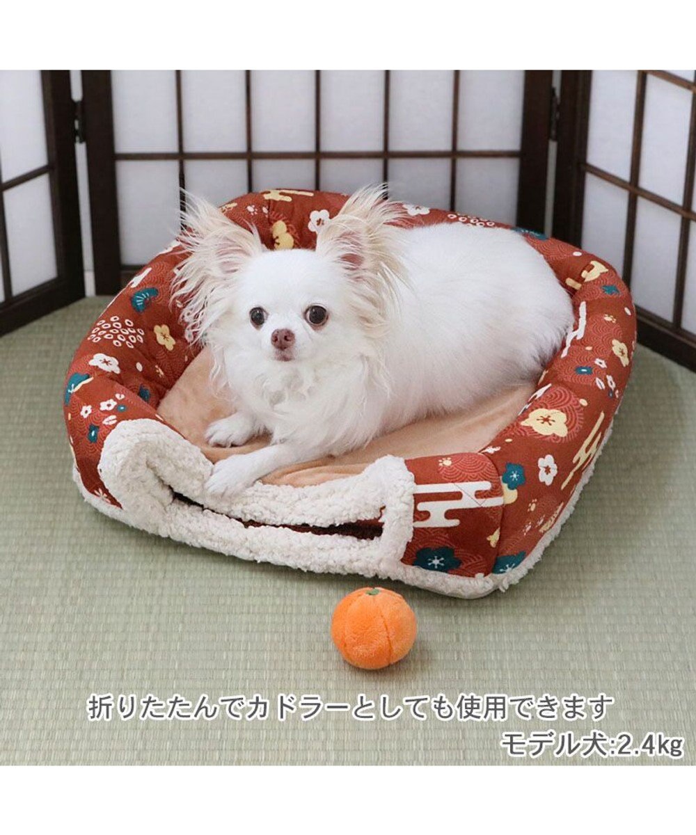 PET PARADISE ペットパラダイス こたつハウス 《お花柄》 小型犬 40cm 