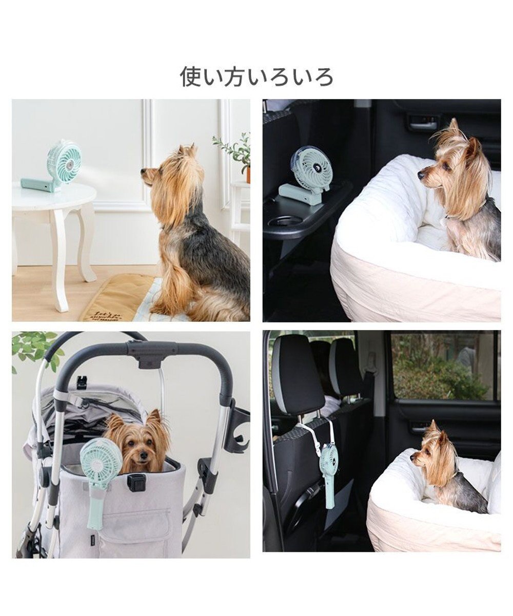 PET PARADISE 〔2026年モデル〕 ペットパラダイス ミスト ハンディファン 《ミントグリーン》 