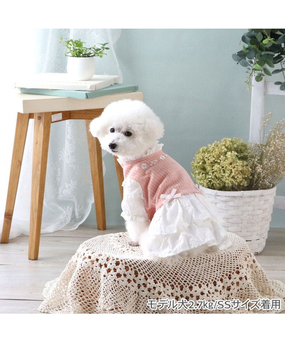 PET PARADISE ペットパラダイス ナチュラル ワンピース 《小花》 小型犬 
