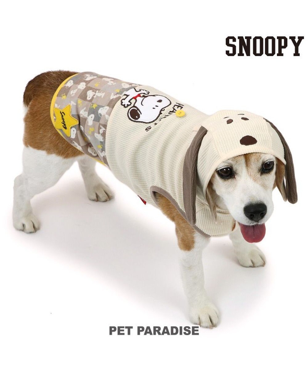 PET PARADISE スヌーピー パーカー 《ポップ柄》 中型犬 