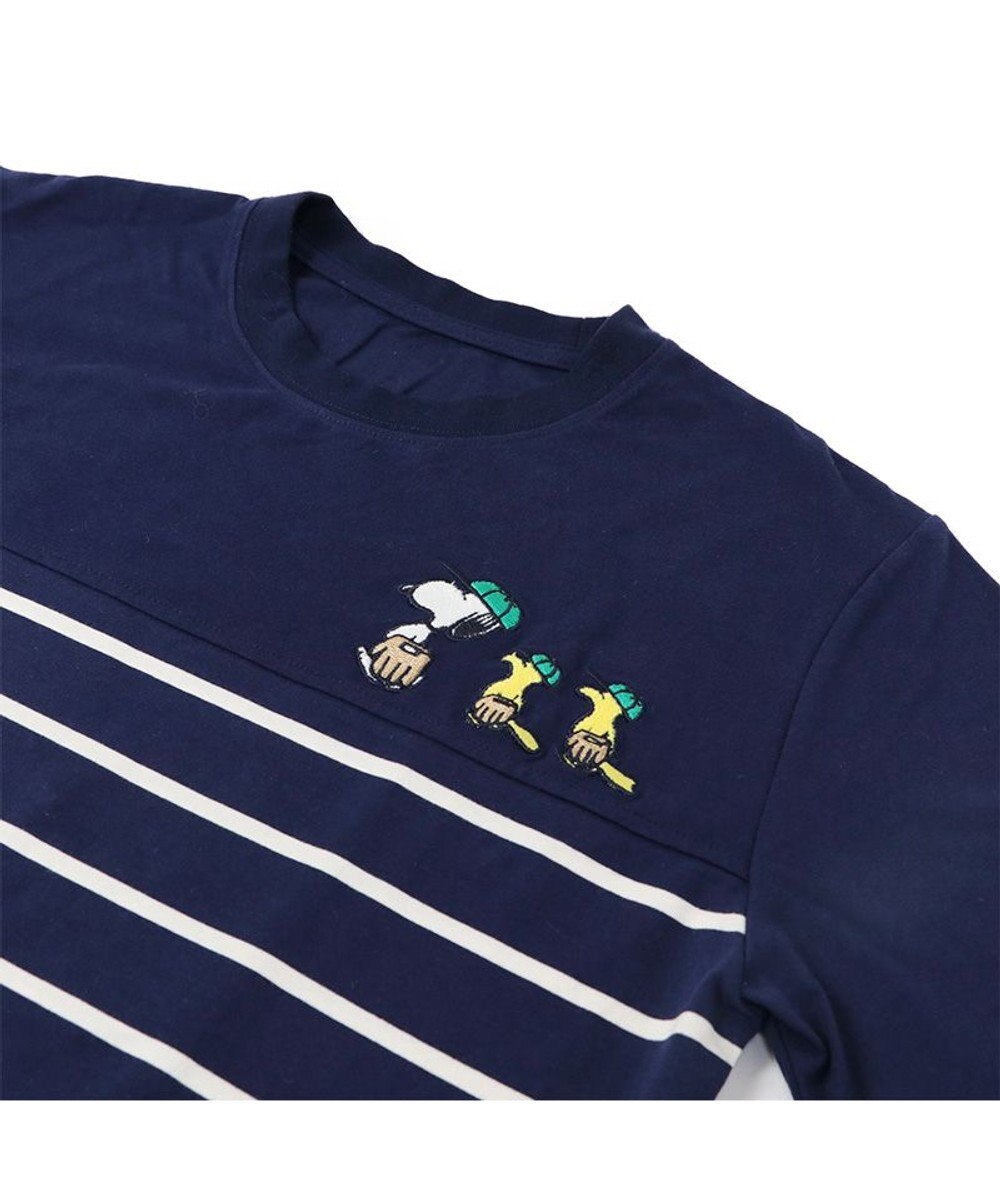 PET PARADISE お揃い Ｔシャツ オーナー用 スヌーピー 野球柄 ユニセックス 