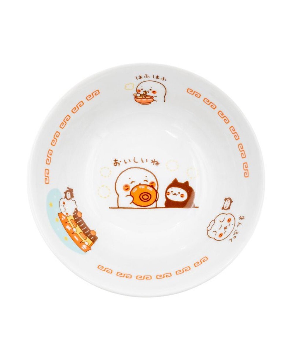 Mother garden しろたん ラーメンどんぶり 《おいしいね》 径18.5cm 