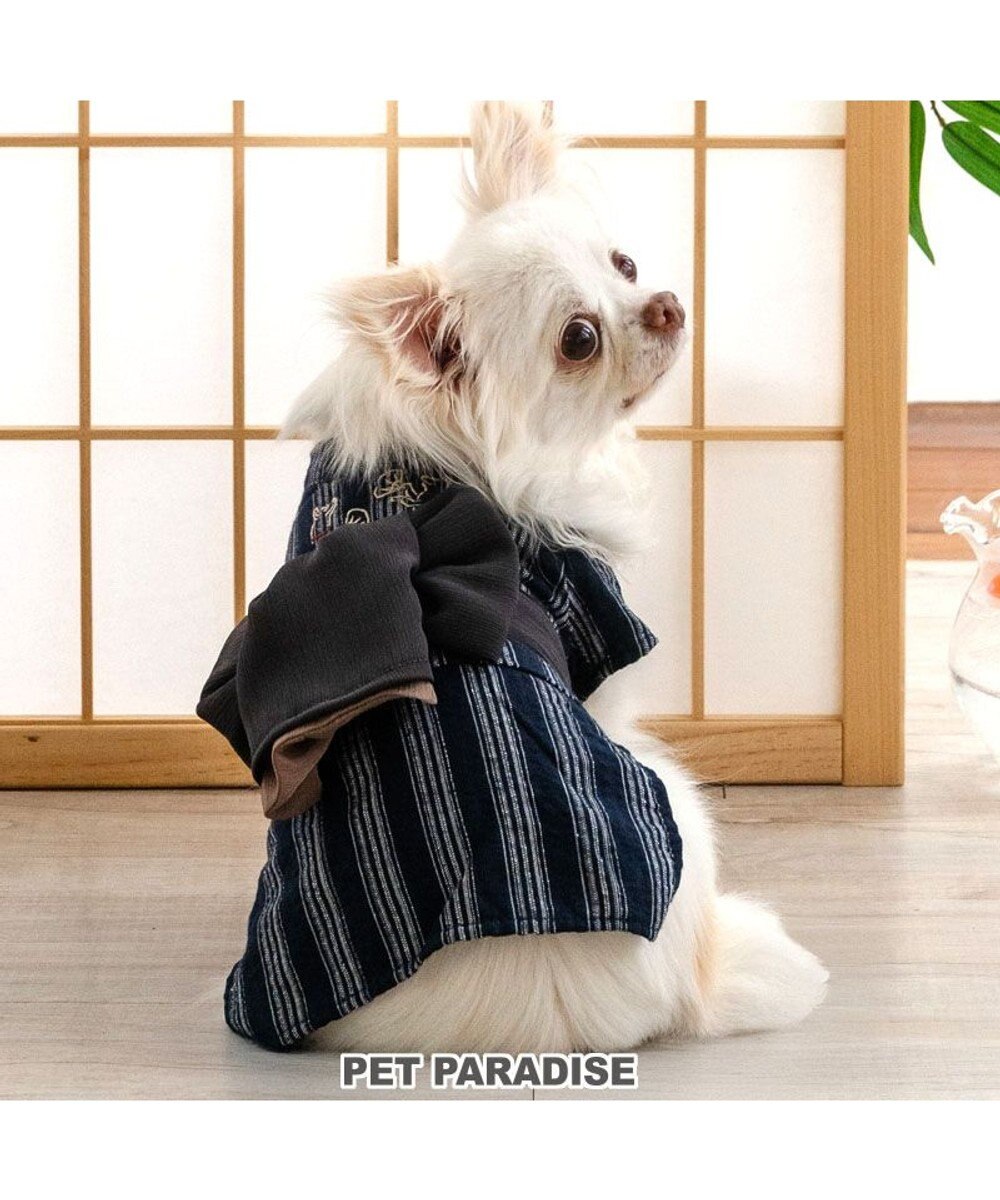 PET PARADISE ペットパラダイス  浴衣 《日本画風 犬刺繍》 小型犬 