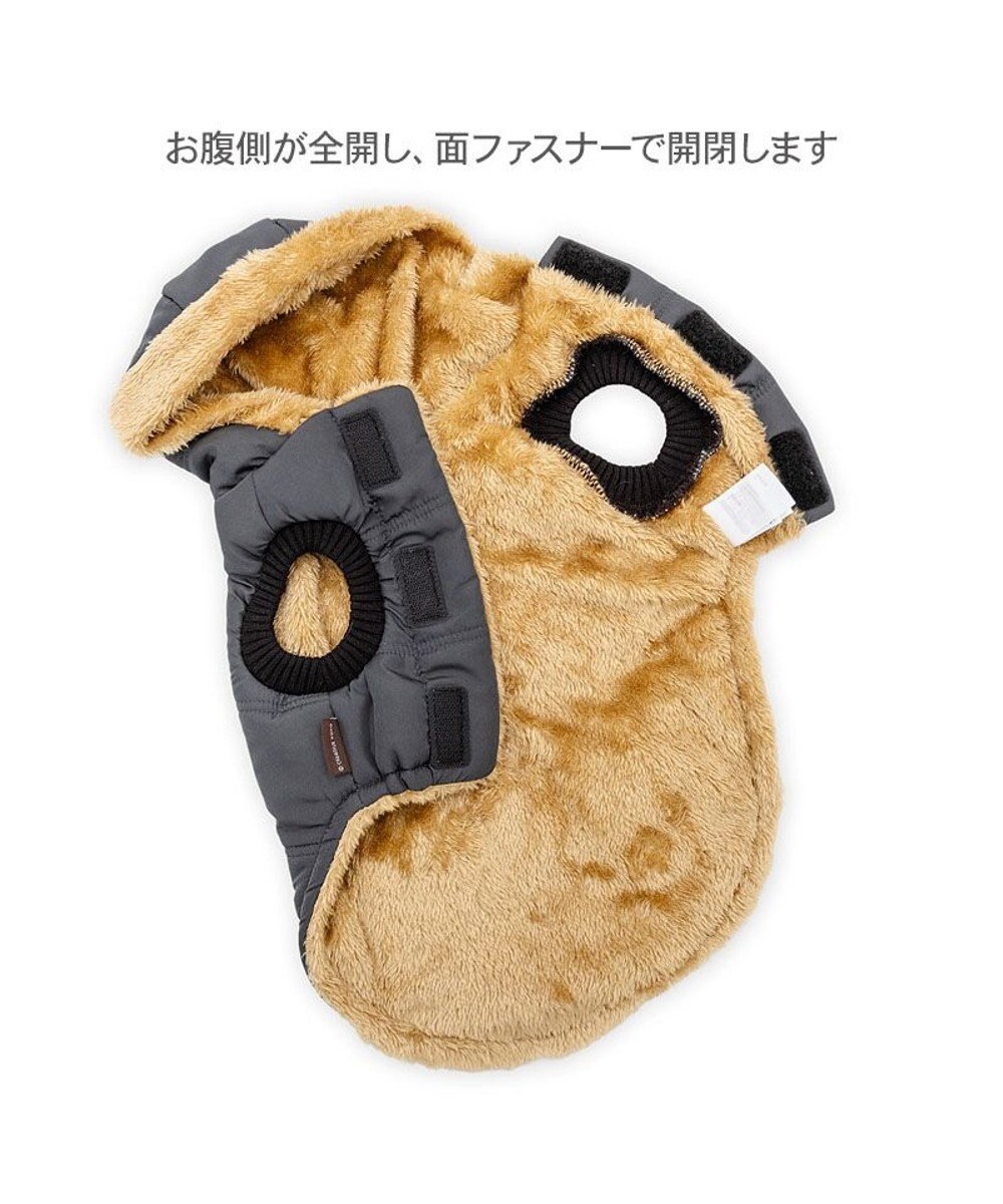 PET PARADISE ペットパラダイス 防寒フード付コート 小型犬 