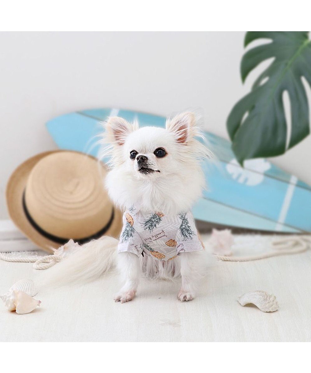 PET PARADISE パイナップル柄 アロハシャツ 【小型犬】 