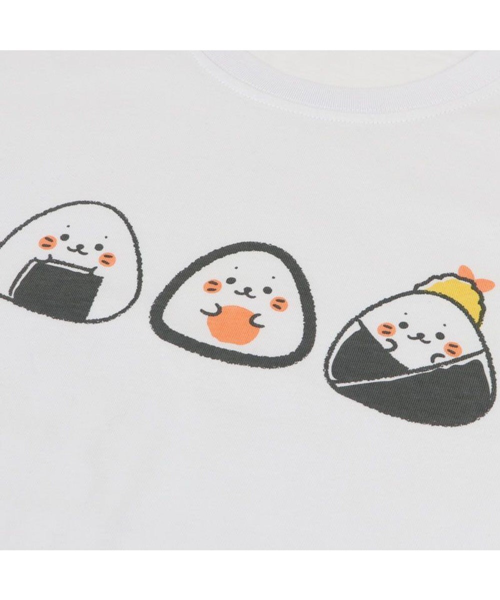 Mother garden しろたん Tシャツ 半袖  《おにぎり柄》 ユニセックス 