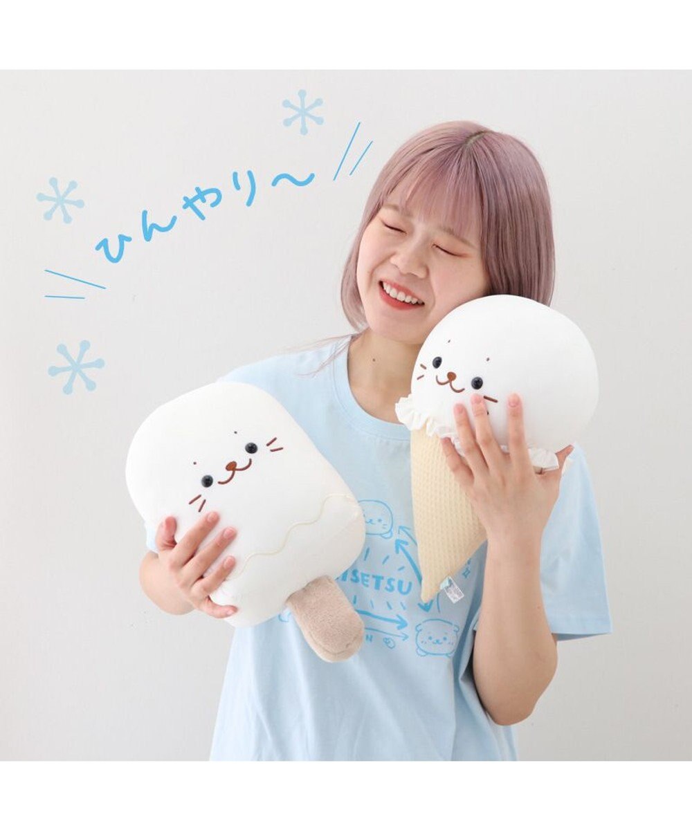 Mother garden しろたん 白いもの クール  ぬいぐるみ 《アイスバー/コーンアイス》 単品 