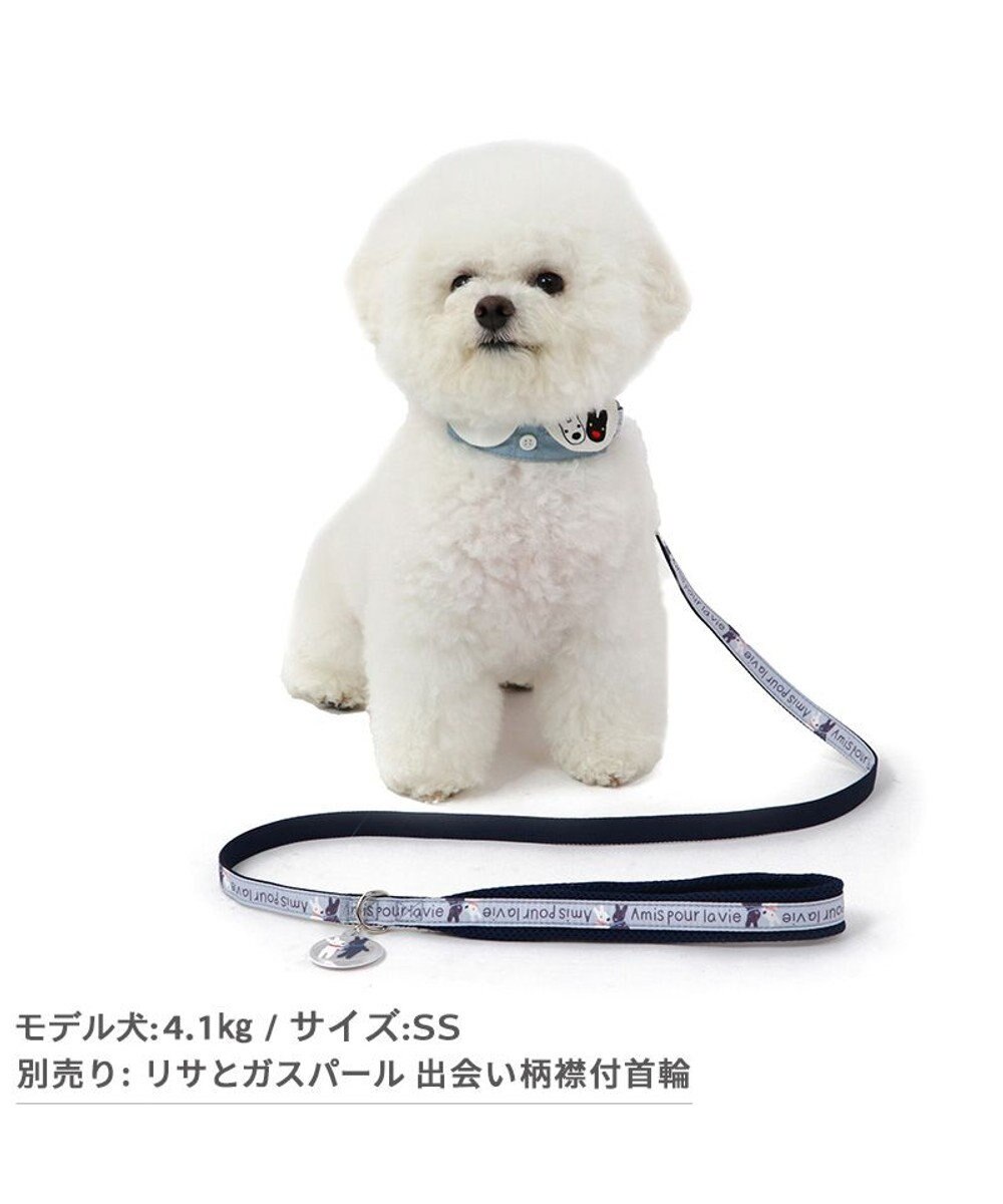 PET PARADISE リサとガスパール リード 《であい柄》リフレクトチャーム付き  ４Ｓ～３Ｓ 