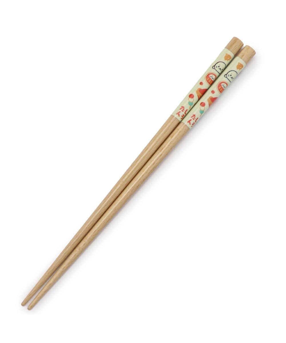 Mother garden しろたん 木製箸 21㎝《和菓子柄》 