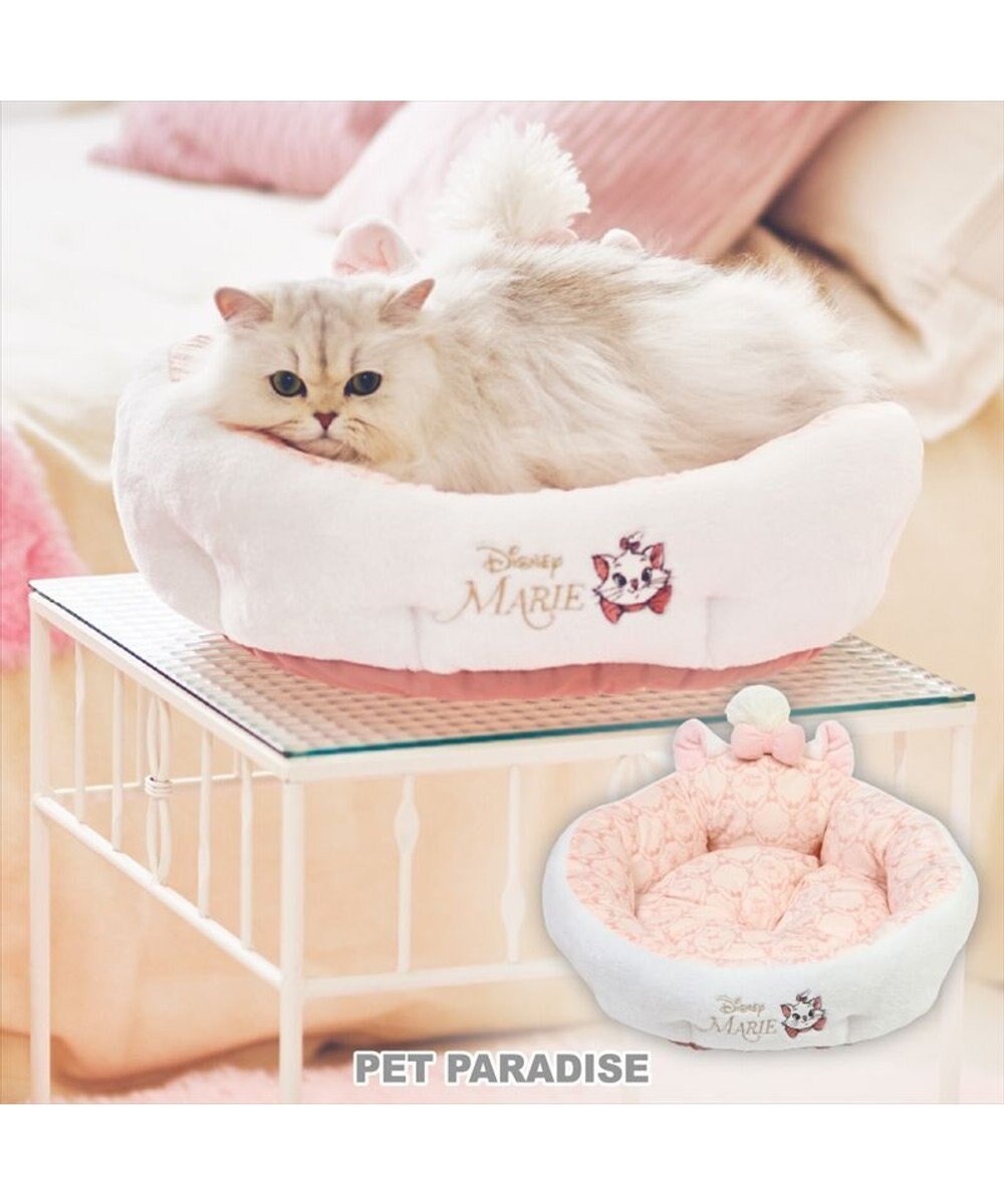 PET PARADISE ディズニー マリー 丸型 猫カドラー 