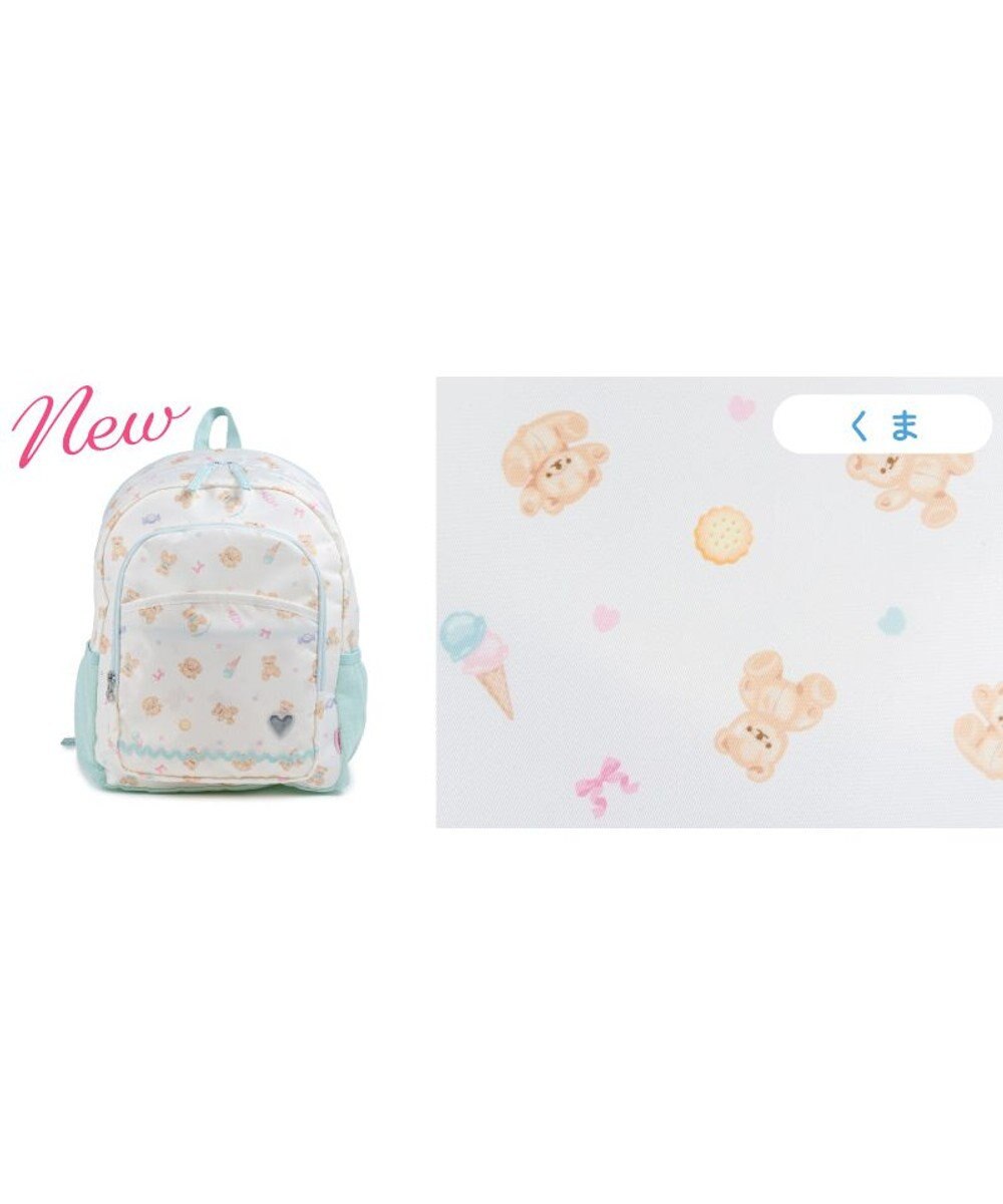 Mother garden マザーガーデン ネット店限定 リュック 【Lサイズ】 《くま柄》 