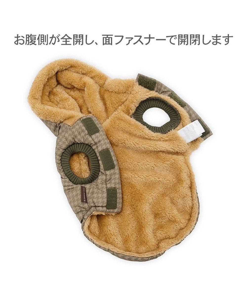 PET PARADISE ペットパラダイス 防寒コート 《千鳥柄》 中型犬 大型犬 