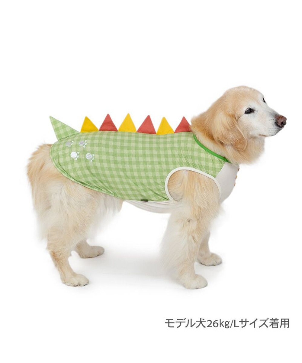 PET PARADISE ペットパラダイス エコメイド タンクトップ 《ポップな恐竜》 中型犬 大型犬 