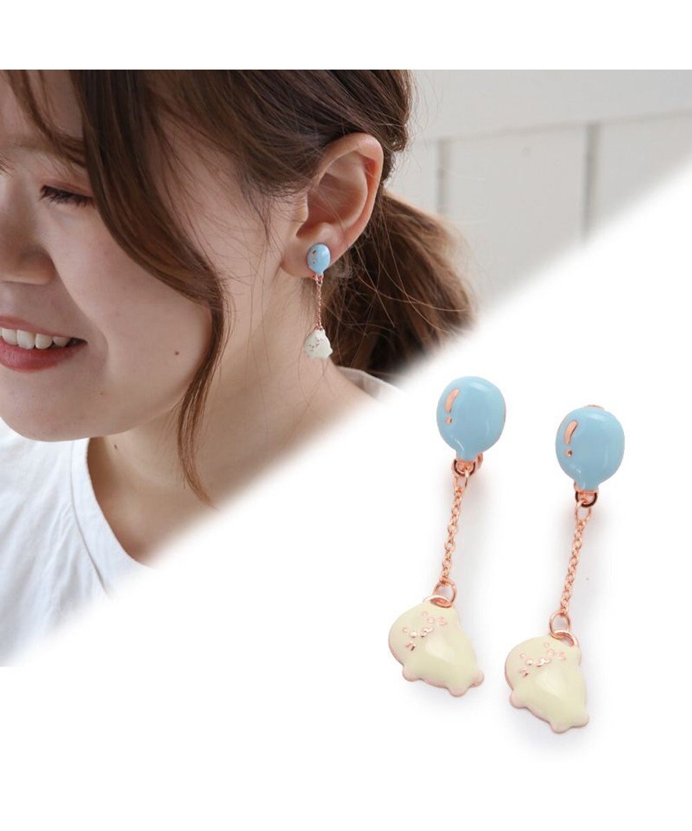 Mother garden しろたん 風船柄 アクセサリー  《ピアス / イヤリング》 単品 