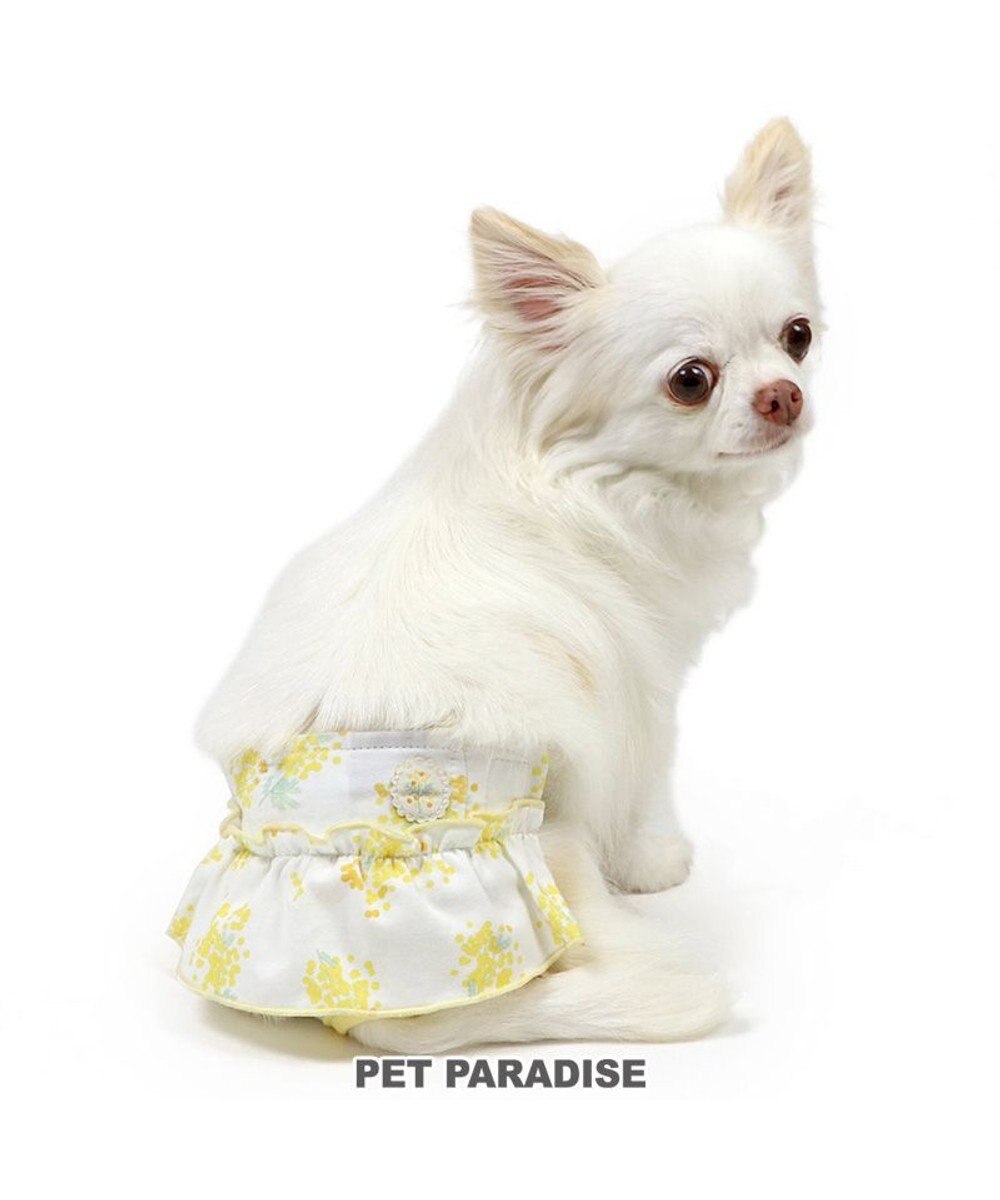PET PARADISE ペットパラダイス サニタリーパンツ 《ミモザ柄》 小型犬 