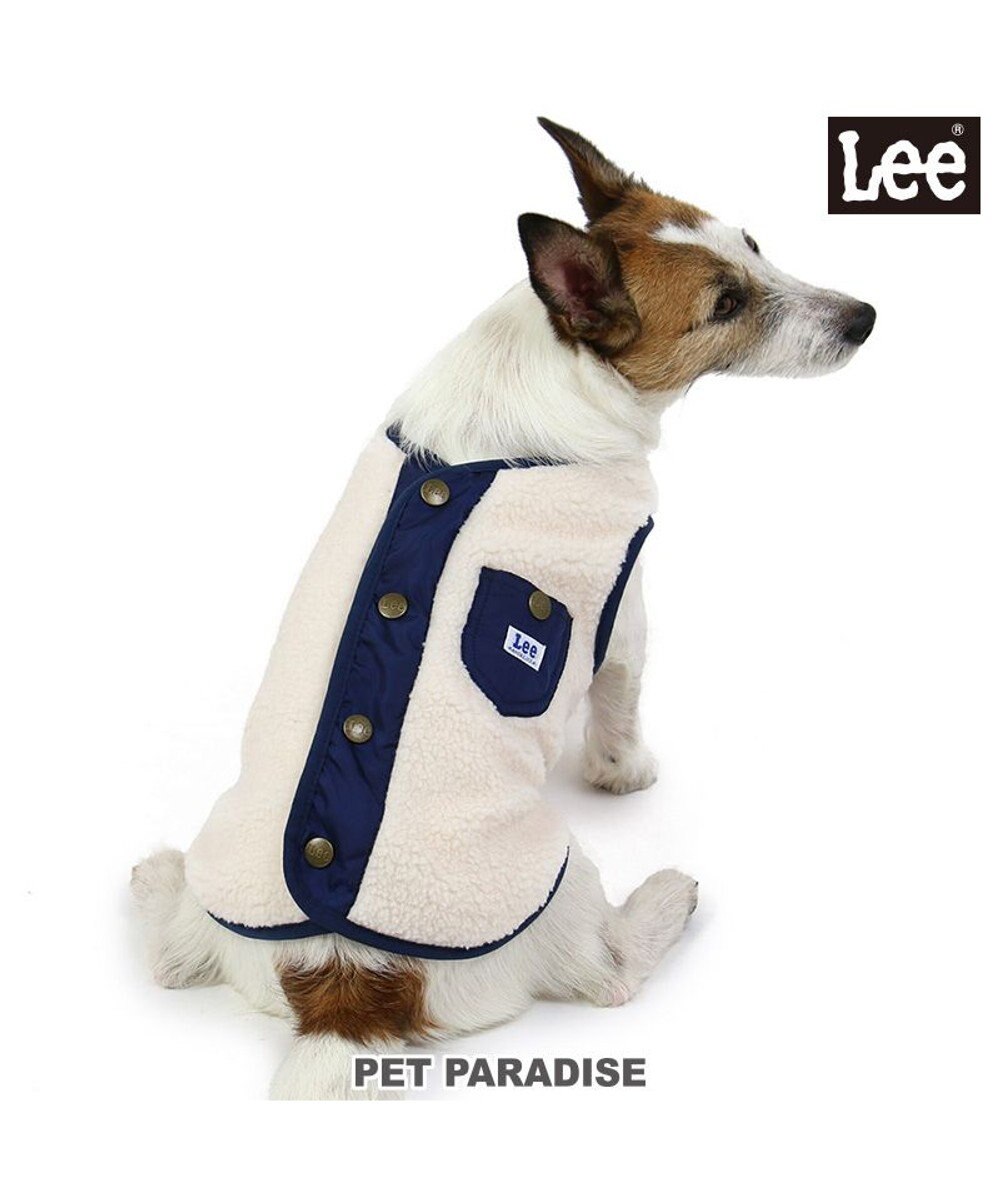 PET PARADISE Ｌｅｅ 背開き シープボア ベスト 小型犬 