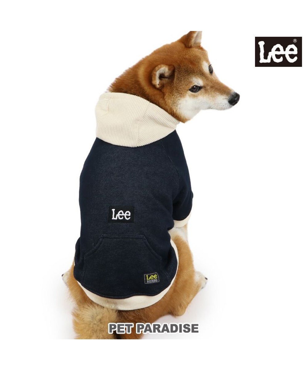 PET PARADISE Ｌｅｅ ニット デニム パーカー 中型犬 大型犬 