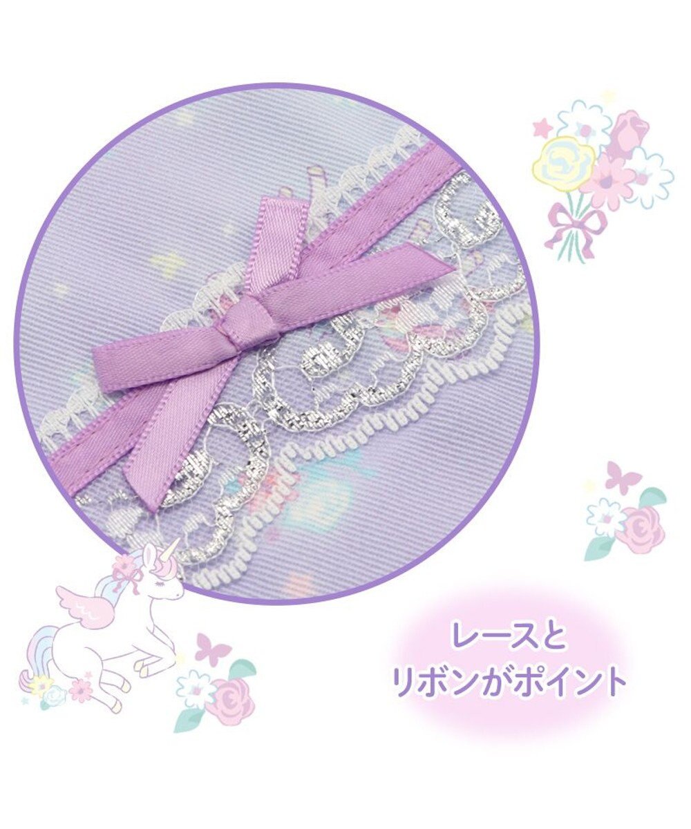 Mother garden マザーガーデン ユニコーン コップ巾着 《フラワー柄》 