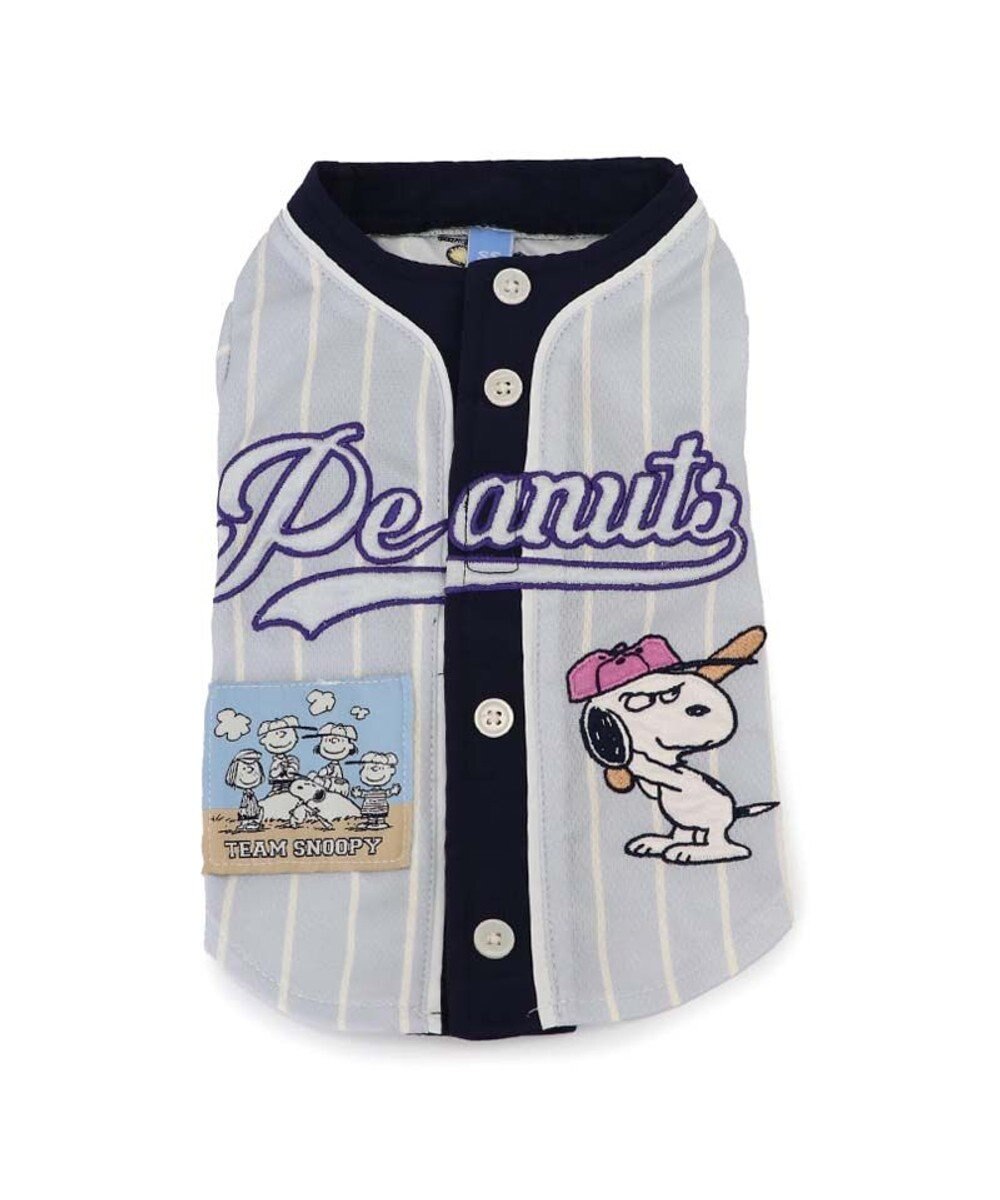 PET PARADISE スヌーピー ベースボール Ｔシャツ 《グレー》 小型犬 