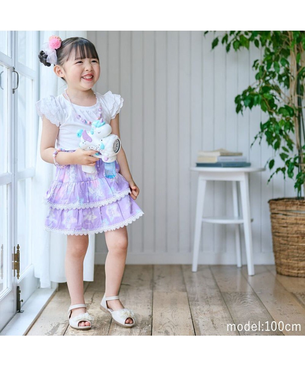 Mother garden マザーガーデン キッズ ドレス セパレート 浴衣 《ユニコーン ミルキーウェイ柄》 95~100cm 