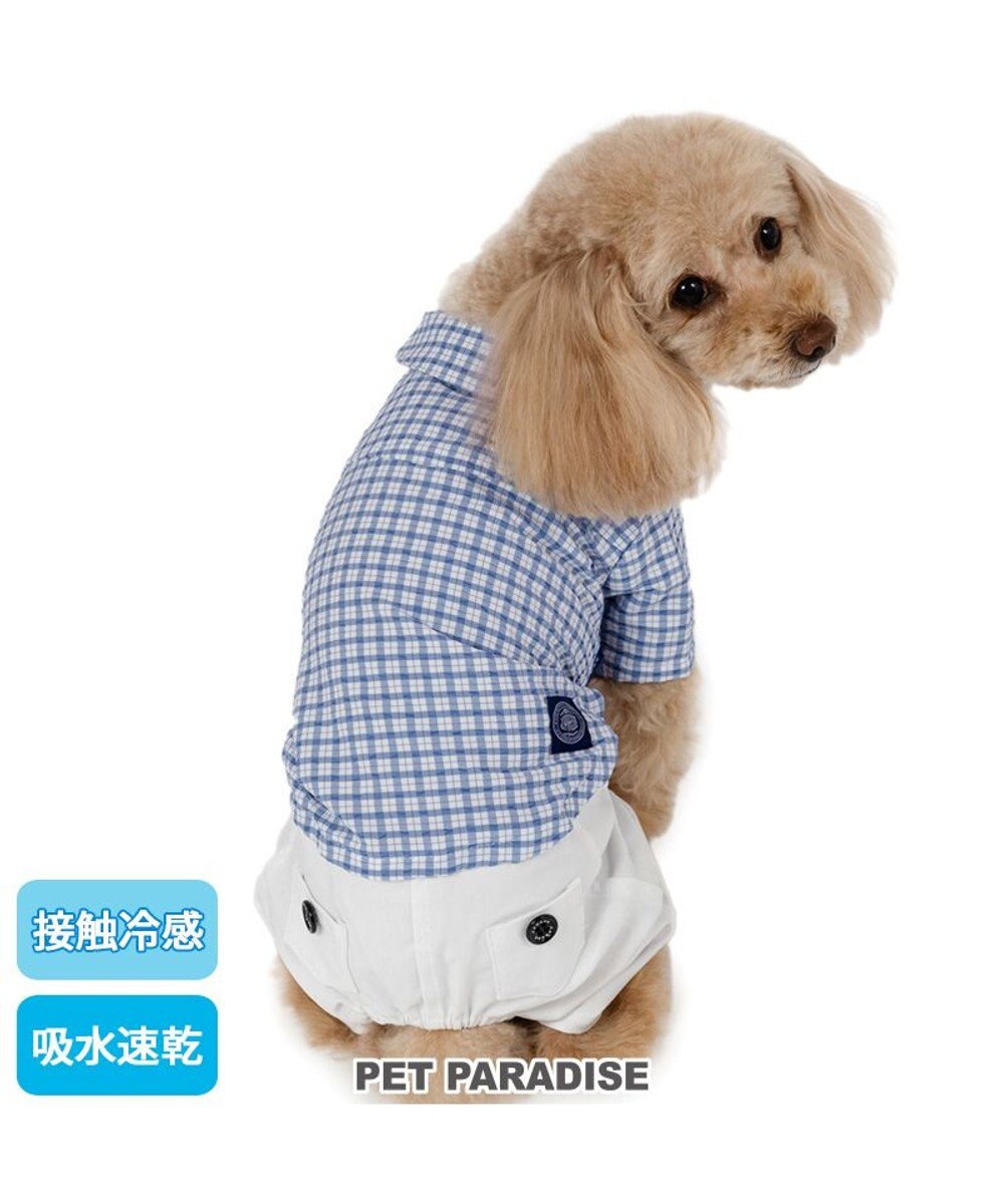 PET PARADISE J.PRESS パンツ つなぎ 《チェック》 小型犬 