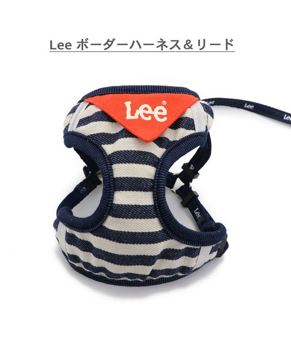 PET PARADISE Lee ハーネス＆リード 《ボーダー》 ＳＳ 小型犬 