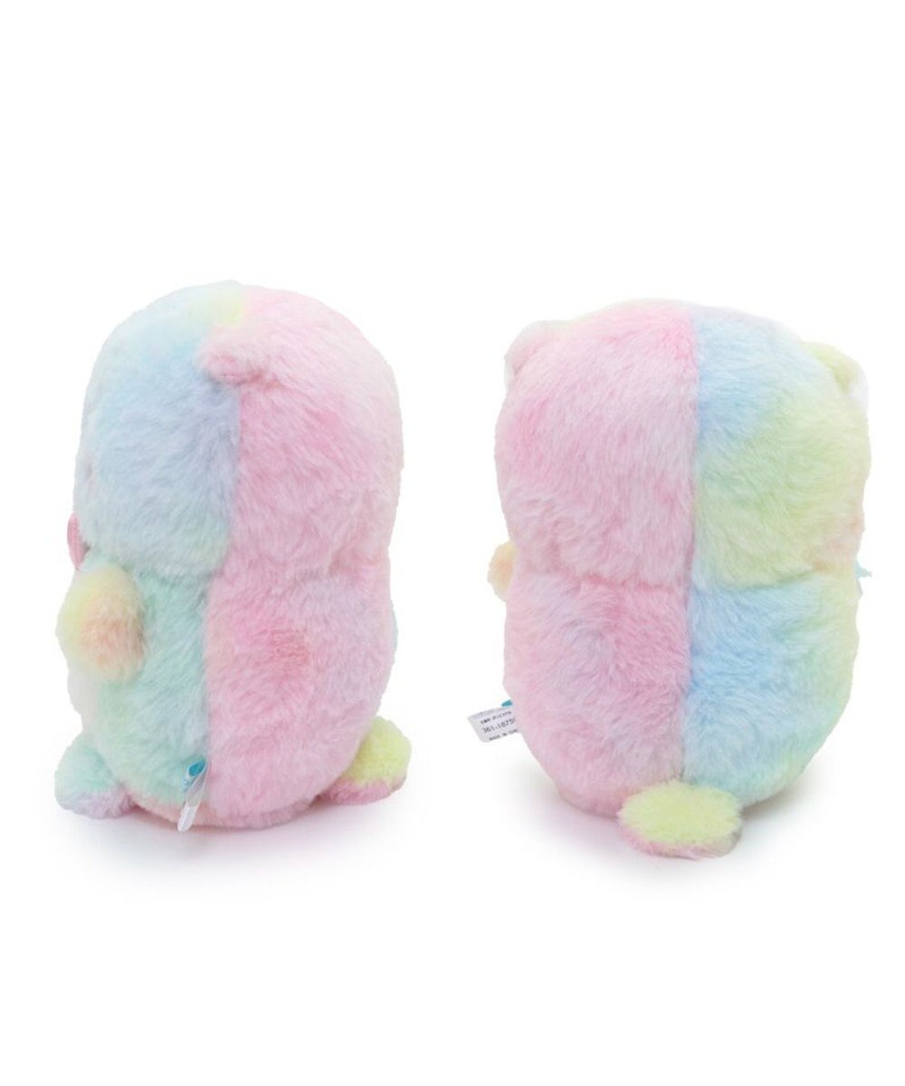 Mother garden らっこいぬ 虹のふわふわ マスコット 16cm 
