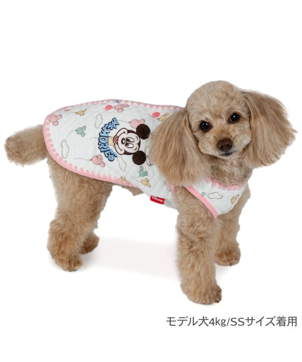 PET PARADISE ディズニー ミッキーマウス キルト ベスト 《風船柄》 小型犬 