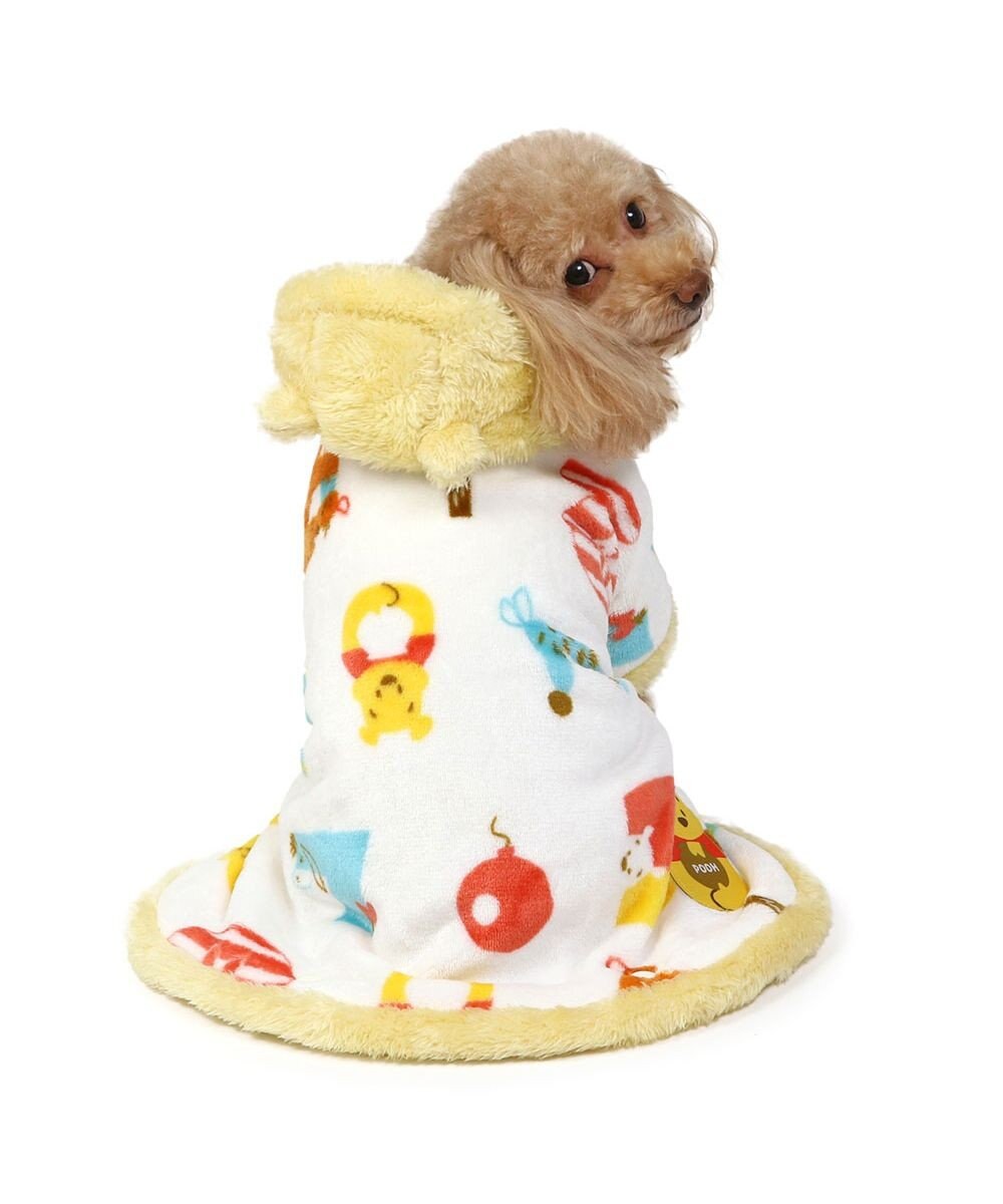 PET PARADISE ディズニー くまのプーさん 着る毛布  《数字柄》 小型犬 