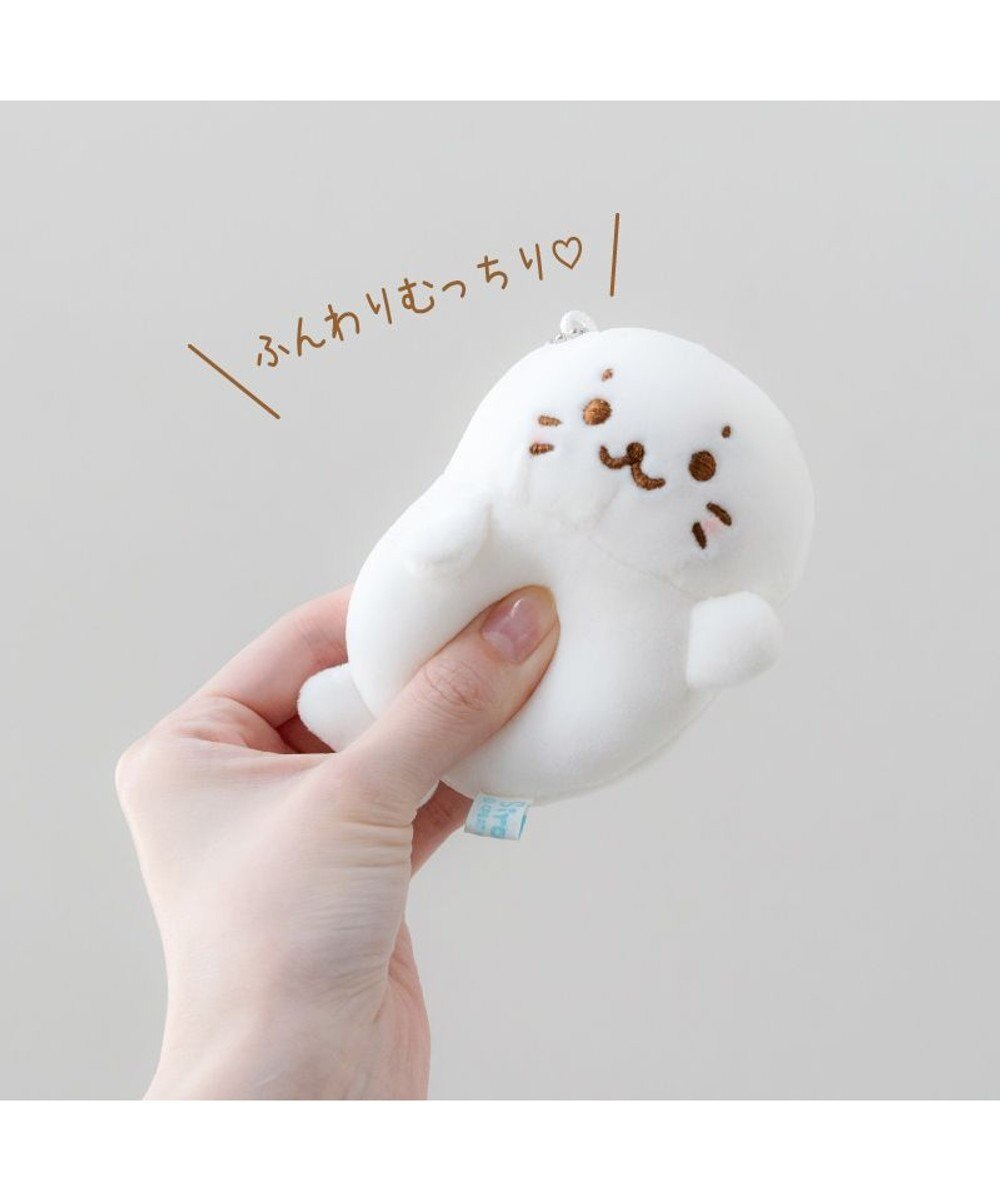 Mother garden しろたん キーホルダー 《寝ころびしろたん》 