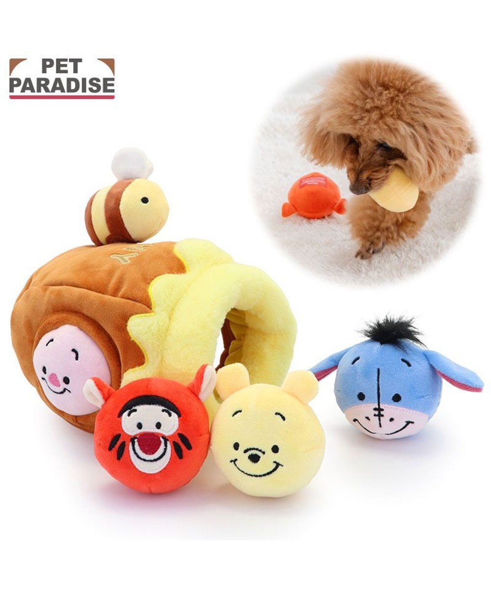 PET PARADISE ディズニー くまのプーさん ハニーポット トイ 