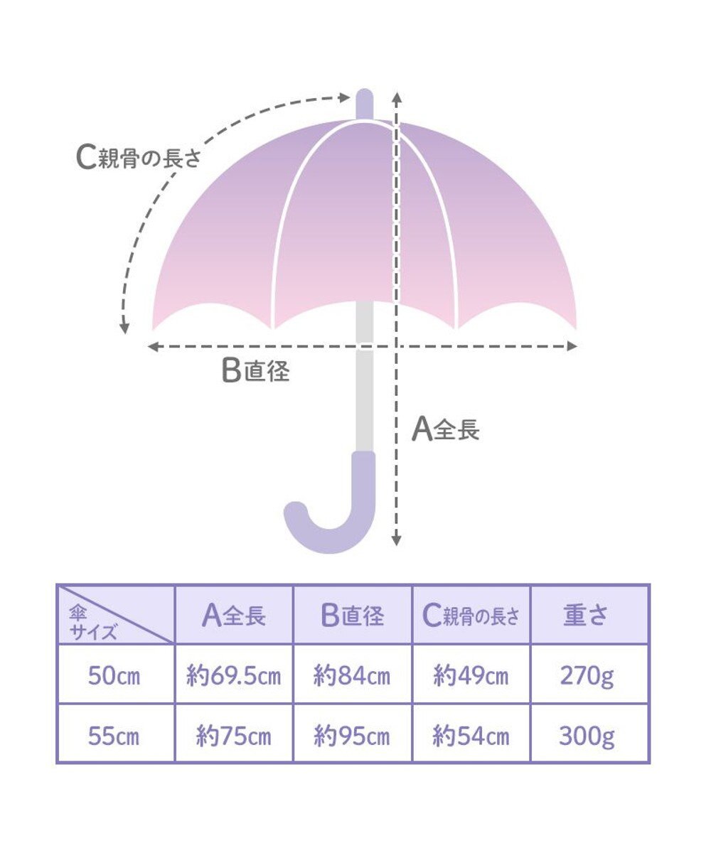 Mother garden マザーガーデン ユニコーン 晴雨兼用傘 手動 長傘 50cm/55cm 