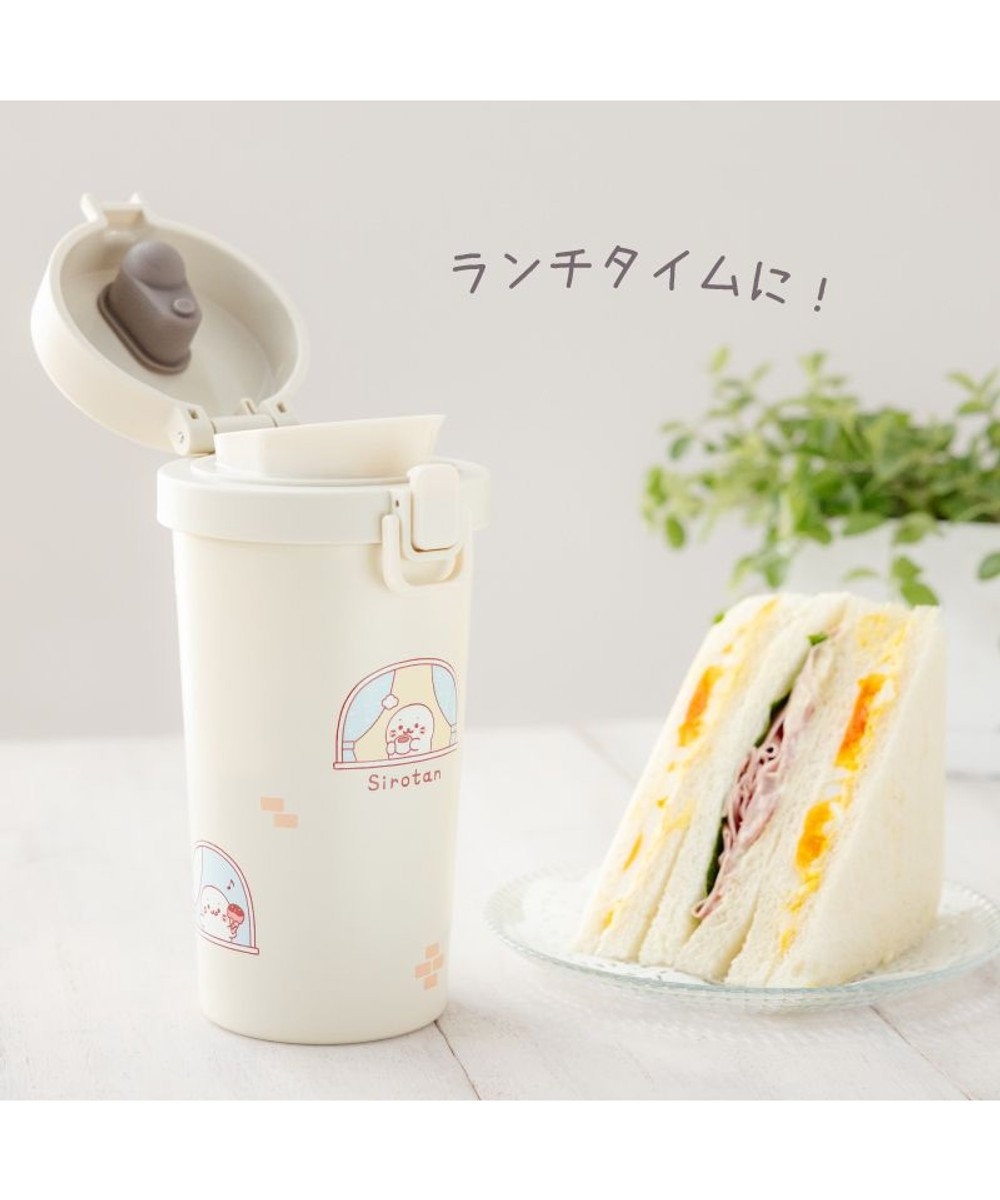 Mother garden しろたん タンブラー370ml 《ぽてぽて柄》 