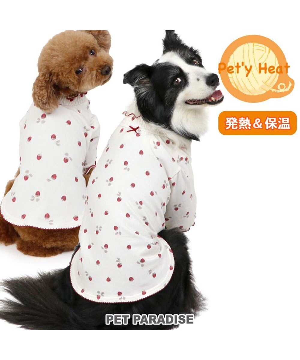 PET PARADISE ペットパラダイス ペティヒート Tシャツ 《苺柄》 小型犬 超小型犬 