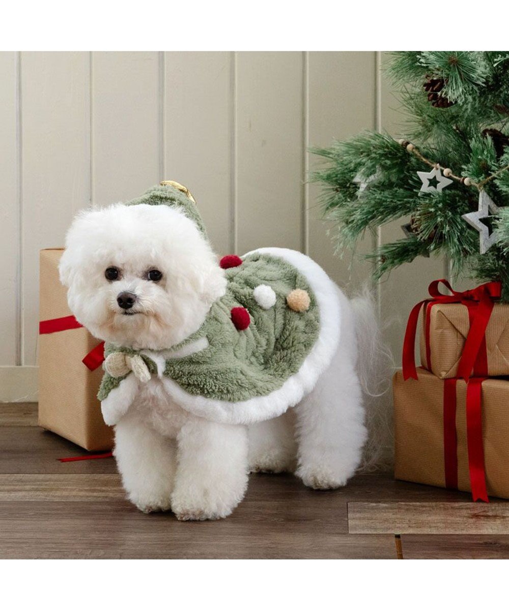 PET PARADISE ペットパラダイス ツリー ポンチョ 小型犬 