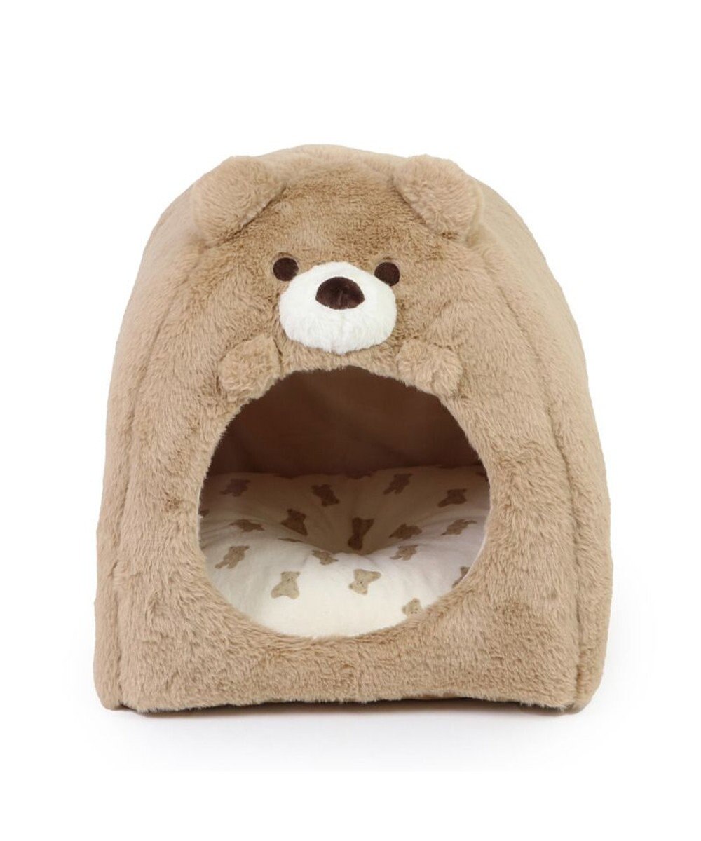 PET PARADISE ペットパラダイス くまちゃん ハウス 《テディ柄》 小型犬 
