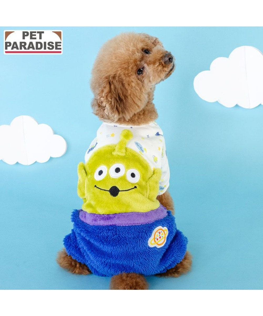 PET PARADISE ディズニー トイ・ストーリー ふわふわエイリアン ロンパース 小型犬 