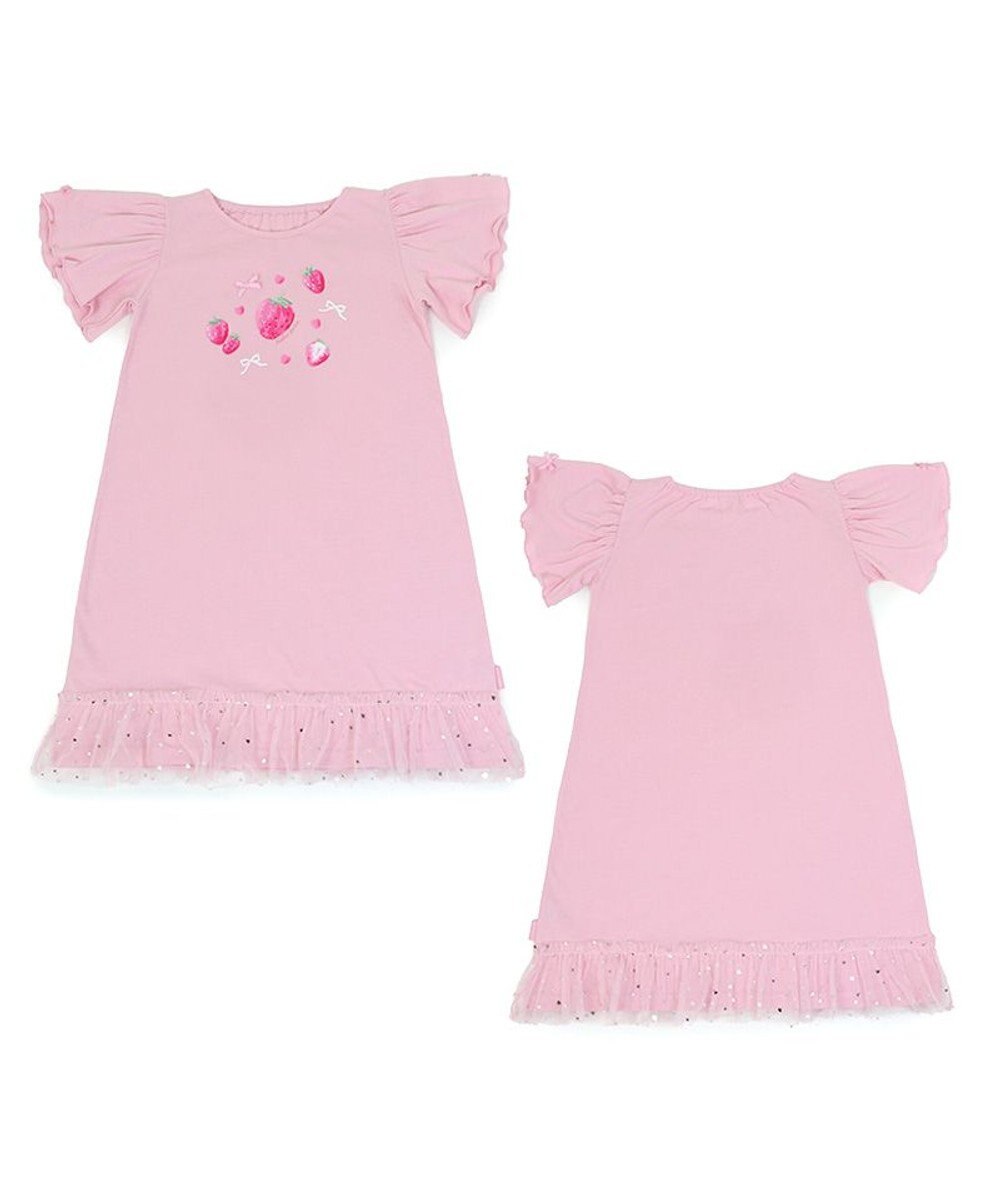 Mother garden マザーガーデン フリル袖 ワンピース Ｍ/L サイズ 100～120cm 120～140cm 《ユニコーン/野いちご》 
