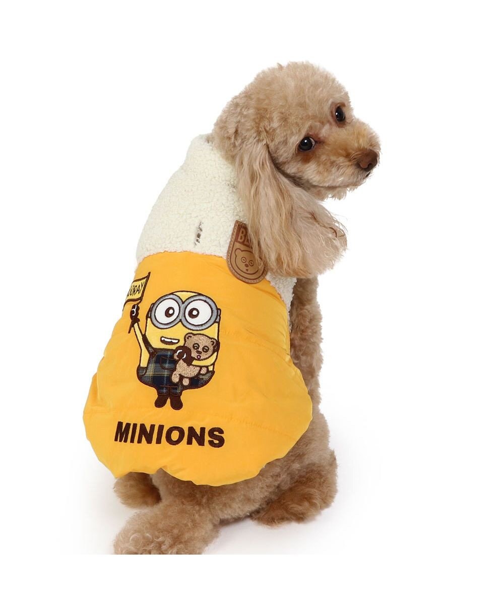 PET PARADISE ミニオン ボブ 遠赤外線 綿入ベスト 小型犬 