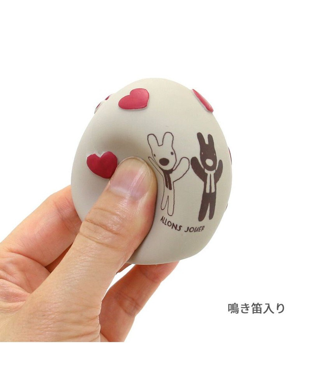 PET PARADISE リサとガスパール ラテックス トイ 《ハート柄》 