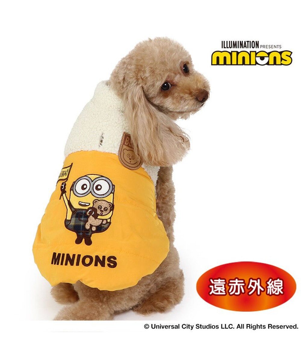PET PARADISE ミニオン ボブ 遠赤外線 綿入ベスト 小型犬 