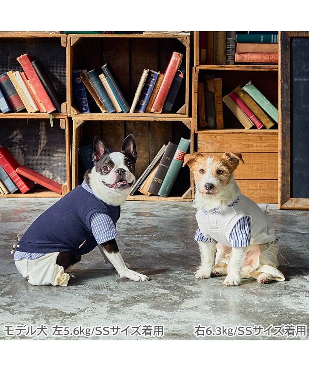 PET PARADISE ペットパラダイス ベスト パンツつなぎ 《ホワイト》 小型犬 