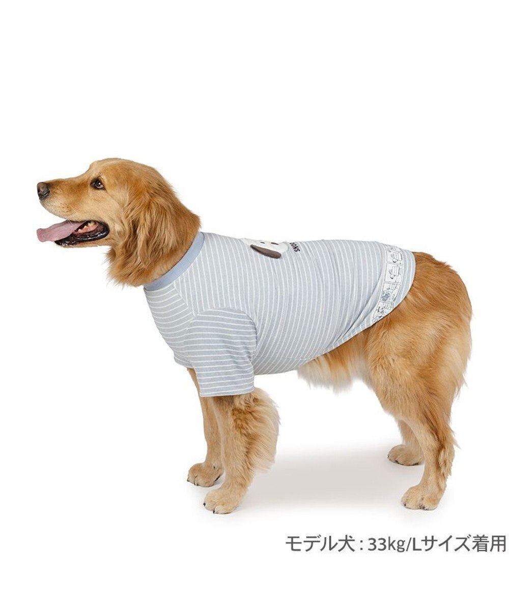 PET PARADISE スヌーピー サーモキープ お顔コミックTシャツ 中型犬 大型犬 