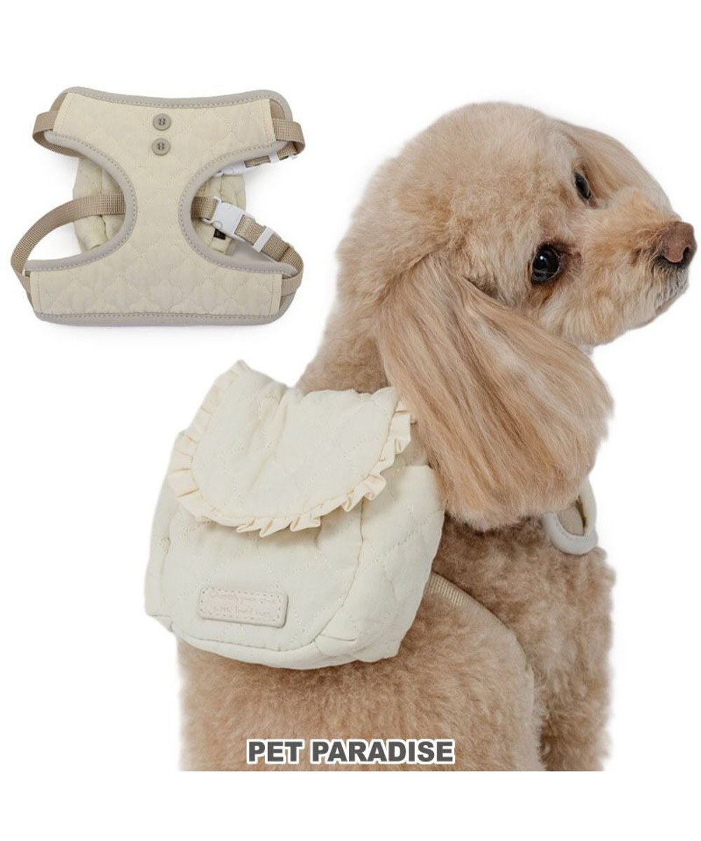 PET PARADISE ペットパラダイス キルトリュック付き ハーネス Ｓ 小型犬 