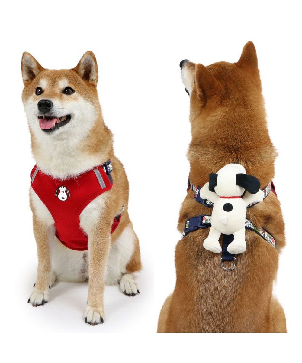 PET PARADISE スヌーピー マスコット付きハーネス ＳＭ 中型犬 