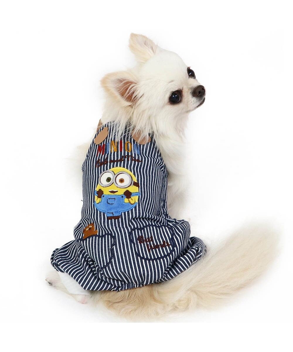 PET PARADISE ミニオン ティム オーバーオール パンツ付きつなぎ 小型犬 