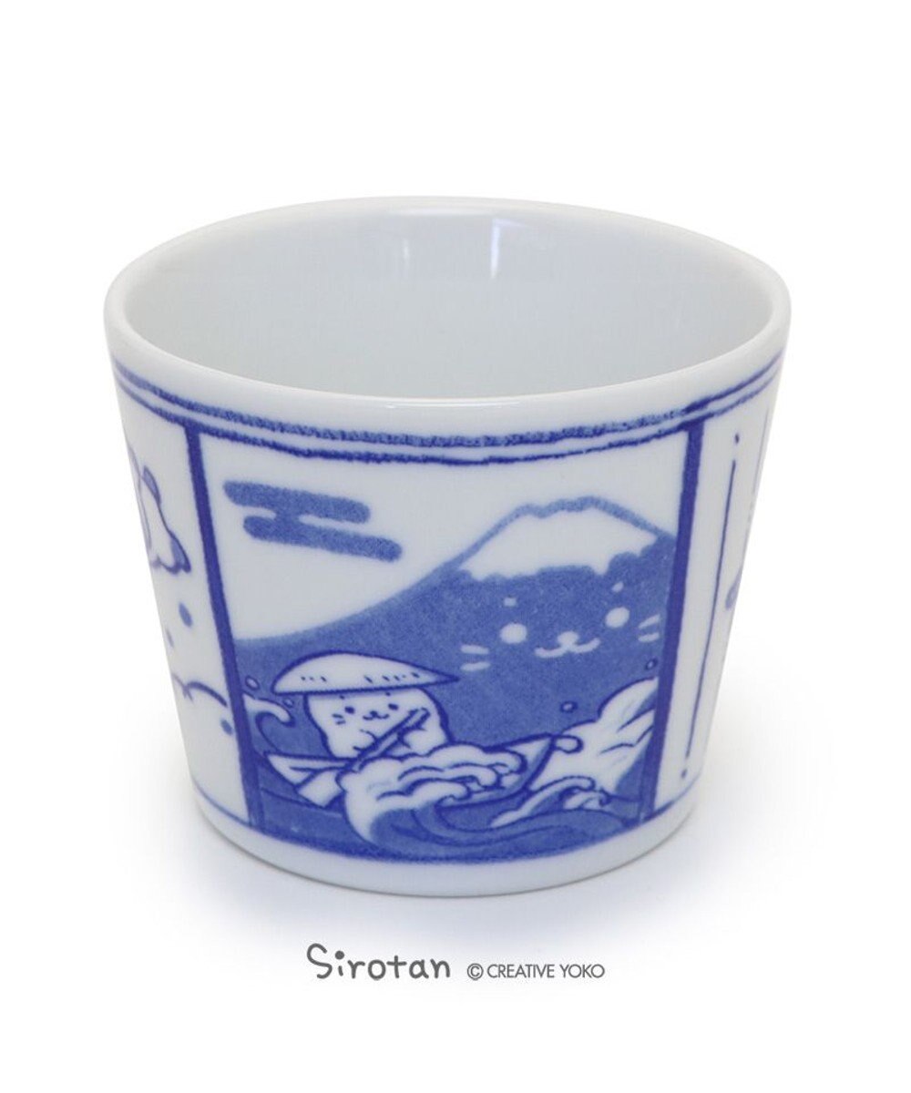 Mother garden しろたん 和食器 旅柄 蕎麦猪口 